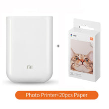 Xiaomi Mijia AR Printer 300dpi Portable Photo Mini Pocket With DIY Share 500mAh picture printer pocket printer works with mijia
