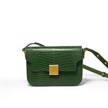 LA FESTIN  2020 new retro all-match lizard pattern leather knight saddle bag women's shoulder messenger handbag trend