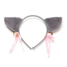 6 Colors Beautiful Masquerade Halloween Cat Ears Cosplay Cat Ear Anime Party Costume Bow Tie Bell Headwear Headband Anime