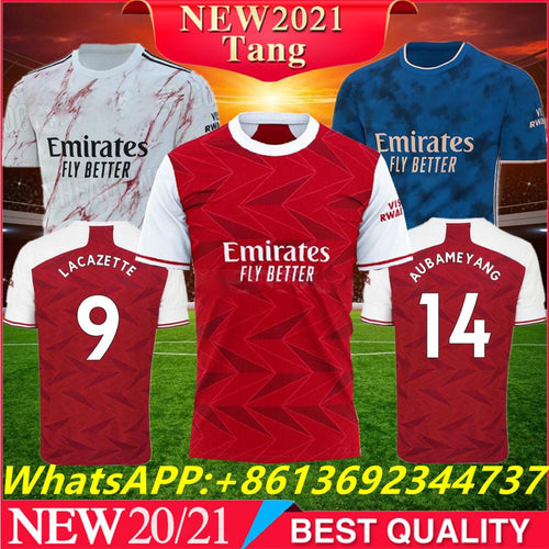 Top 2020 2021 Arsenales Home soccer Jersey PEPE NICOLAS CEBALLOS HENRY GUENDOUZI SOKRATIS TIERNEY Aubameyang Away Football shirt