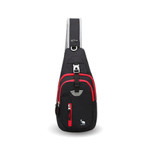 Oiwas Casual Crossbody Chest Bag Sling Shoulder Men's Bag One Strap Lightweight Mini Male Bags Pouch DayPack for Travel Sport
