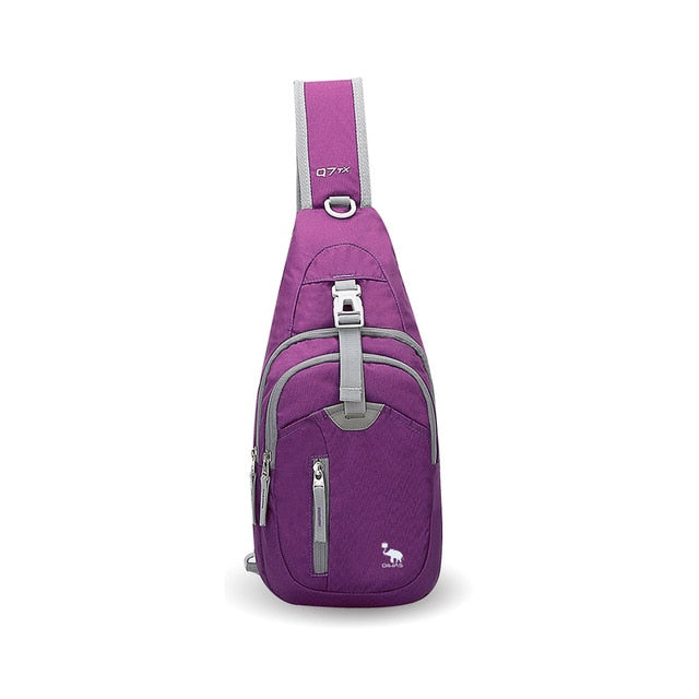 Oiwas Casual Crossbody Chest Bag Sling Shoulder Men's Bag One Strap Lightweight Mini Male Bags Pouch DayPack for Travel Sport