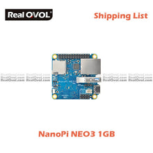 RealQvol FriendlyElec NanoPi NEO3 1GB/2GB DDR4 RK3328 Cortex A53 Quad-core 64-bi Support Ubuntu Core Upgrade of Nanopi NEO2