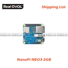 RealQvol FriendlyElec NanoPi NEO3 1GB/2GB DDR4 RK3328 Cortex A53 Quad-core 64-bi Support Ubuntu Core Upgrade of Nanopi NEO2