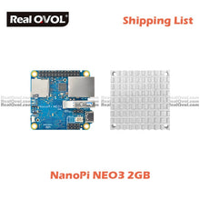RealQvol FriendlyElec NanoPi NEO3 1GB/2GB DDR4 RK3328 Cortex A53 Quad-core 64-bi Support Ubuntu Core Upgrade of Nanopi NEO2