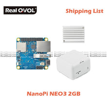 RealQvol FriendlyElec NanoPi NEO3 1GB/2GB DDR4 RK3328 Cortex A53 Quad-core 64-bi Support Ubuntu Core Upgrade of Nanopi NEO2
