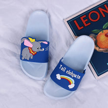 Slipper Women's Dumbo Parent and Child Drag New Style Summer Indoors and Outdoors Cute Dormitory Home Bathroom Anti-slip Sandals