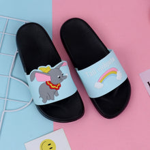 Slipper Women's Dumbo Parent and Child Drag New Style Summer Indoors and Outdoors Cute Dormitory Home Bathroom Anti-slip Sandals