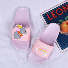 Slipper Women's Dumbo Parent and Child Drag New Style Summer Indoors and Outdoors Cute Dormitory Home Bathroom Anti-slip Sandals