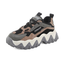 Women Chunky Sneakers Platform Thick Sole Ladies Casual Vulcanize Shoes Web Celebrity Dad female fashion Lady Sneakers Designer