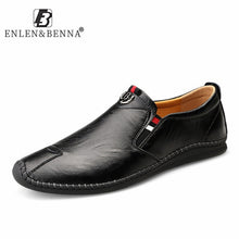 Fashion 2020 New Men Shoes Casual Cow Leather Rubber Men Shoes Loafers Slip on Breathable Luxury Adult Male Flats Shoes Driving