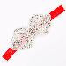 38cm 2-36Months New DesignPrincess Baby Girls Head Accessories Hair band Baby Party Rhinestone Bowknot Beautiful Headwear
