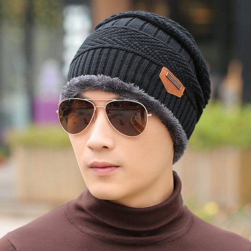 2016 New Fashion Winter Warm Knit Hat Autumn Winter Men Women High Quality Baggy Wool Knitted Hats 5 Colors