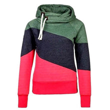 2016 Spring Autumn Style Pullover Woman Hoodies Fashion Patchwork Women's Sweatshirt Casual Slim Warm Hoodies Women Sprotswear