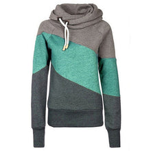 2016 Spring Autumn Style Pullover Woman Hoodies Fashion Patchwork Women's Sweatshirt Casual Slim Warm Hoodies Women Sprotswear