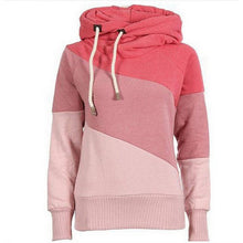 2016 Spring Autumn Style Pullover Woman Hoodies Fashion Patchwork Women's Sweatshirt Casual Slim Warm Hoodies Women Sprotswear