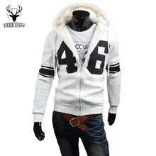 2016 Spring Autumn Men Slim Fit Hooded Fleece Hoodies Fashion Digital pattern Hoody Jacket Male Sweatshirt Tracksuit