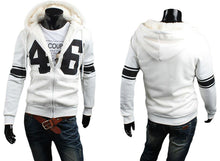 2016 Spring Autumn Men Slim Fit Hooded Fleece Hoodies Fashion Digital pattern Hoody Jacket Male Sweatshirt Tracksuit