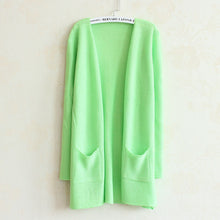 Candy Color Long-sleeve Knitted Sweater