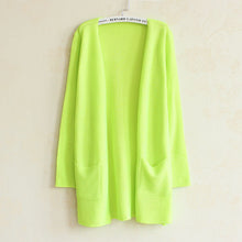 Candy Color Long-sleeve Knitted Sweater