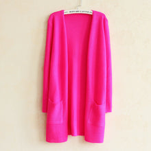 Candy Color Long-sleeve Knitted Sweater
