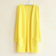 Candy Color Long-sleeve Knitted Sweater