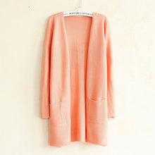 Candy Color Long-sleeve Knitted Sweater