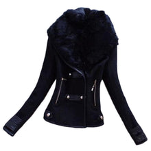 2016 Winter Jacket Women High Quality Short Coat Jackets With Fur Collar Full Sleeve Slim Female Outwear