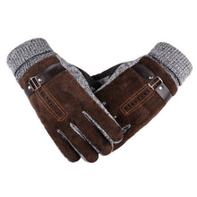 2016 Winter Warm Non-slip Mens Thicken Gloves Outdoor Mittens Driving Skiing Hiking Cycling Golf Hunting Gloves 2 Colors