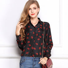 Blusas Femininas New Arrival 2015 European Style Office Lady Long Sleeve Female Temperament Shirt Casual Chiffon Blouse11 Styles