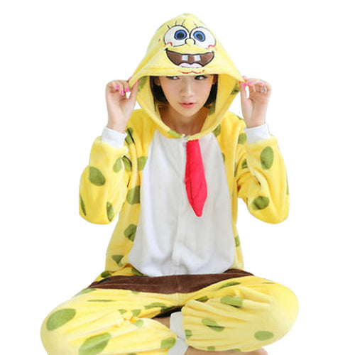 Sponge Bob Onesie PJs Costume