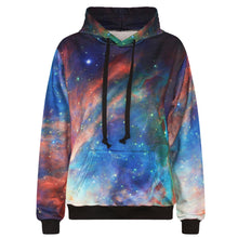 2016 New Fashion Harajuku Women Hoodies 3D Galaxy Printed Pullovers Sweatshirts Casual Long Sleeve Femme Clothing