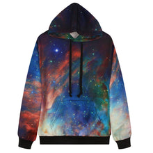 2016 New Fashion Harajuku Women Hoodies 3D Galaxy Printed Pullovers Sweatshirts Casual Long Sleeve Femme Clothing