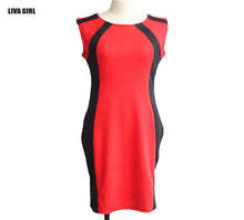 2016 New Summer Women Dress Sexy Slim Pencil Dress Casual Sleeveless O-neck Women Clothing Elegant Femininas Business Vestidos