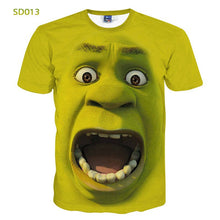 2016 Summer Fashion Abstract Animal 3D Print T-shirt for Women/Men Casual Short-sleeve O-neck Mens 3d t shirt Top Tees  S-XXL