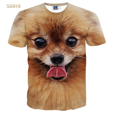 2016 Summer Fashion Abstract Animal 3D Print T-shirt for Women/Men Casual Short-sleeve O-neck Mens 3d t shirt Top Tees  S-XXL