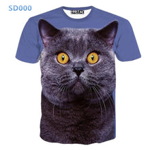 2016 Summer Fashion Abstract Animal 3D Print T-shirt for Women/Men Casual Short-sleeve O-neck Mens 3d t shirt Top Tees  S-XXL