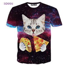 2016 Summer Fashion Abstract Animal 3D Print T-shirt for Women/Men Casual Short-sleeve O-neck Mens 3d t shirt Top Tees  S-XXL