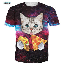 2016 Summer Fashion Abstract Animal 3D Print T-shirt for Women/Men Casual Short-sleeve O-neck Mens 3d t shirt Top Tees  S-XXL