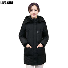 2016 New Women Down Parkas Medium Length Oversized Winter Jackets and Coats High Quality Thicker Women's Hooded Coat Outwear