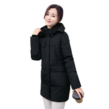 2016 New Women Down Parkas Medium Length Oversized Winter Jackets and Coats High Quality Thicker Women's Hooded Coat Outwear