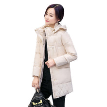 2016 New Women Down Parkas Medium Length Oversized Winter Jackets and Coats High Quality Thicker Women's Hooded Coat Outwear