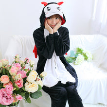 Wholesale Unicorn Stitch Panda Unisex Flannel Hoodie Pajamas Costume Cosplay Animal Onesies Sleepwear For Men Women Adults