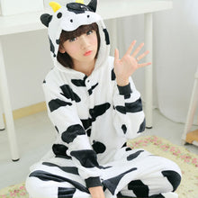 Wholesale Unicorn Stitch Panda Unisex Flannel Hoodie Pajamas Costume Cosplay Animal Onesies Sleepwear For Men Women Adults