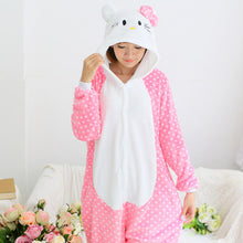 Wholesale Unicorn Stitch Panda Unisex Flannel Hoodie Pajamas Costume Cosplay Animal Onesies Sleepwear For Men Women Adults