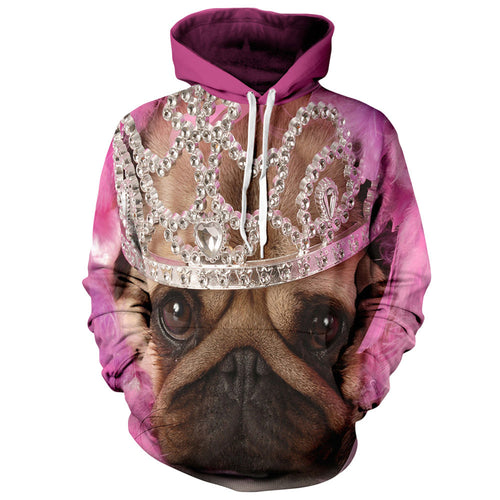 Autumn&Winter Pullover 2016 New Women/Men Hoodies 3d Print Long Sleeve Sweatshirts Casual Loose Sportswear Tops Couples Clothes