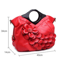 FLYING BIRDS! women handbag elegant women leather handbags retro bride wedding tote bolsas brands flower embossed bag LM3161fb
