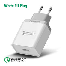 Ugreen Qualcomm Quick Charge 3.0 2.0 Fast Mobile Phone Charger USB Travel Charger for Samsung S5 S6 LG G4 Xiaomi 3 Quick Charger