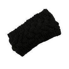 2016 Knitted Turban Headbands For Women Winter Warm Crochet Headband Head Wraps Wide Ear Warmer Hairband Hair Accessories