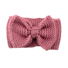 Women Knitted Bow Headband 2016 New Turbante Ear Warmer Winter Ladies Turban Head Wraps Hair Accessorie 6 Colors